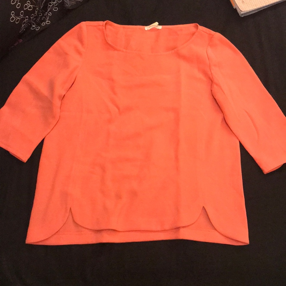 Coral Top by Promod